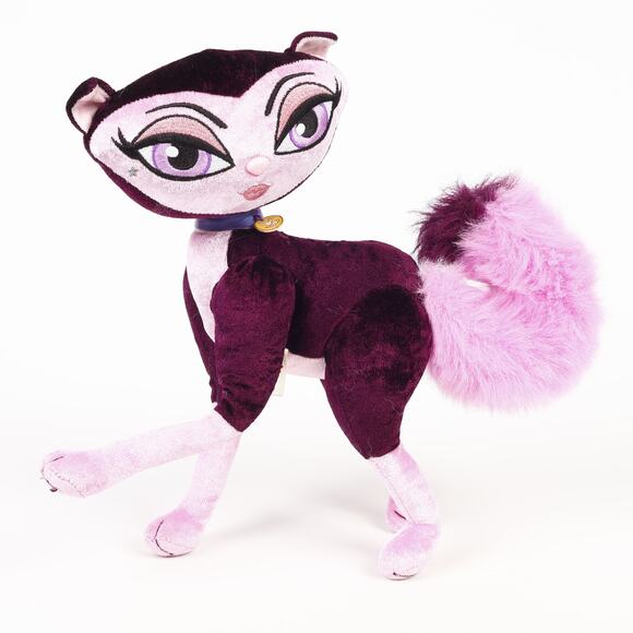 Bratz Daphne Catz 10" Purple Petz Bendable Poseable Plush Stuffed Animal 2004 - Picture 7 of 10